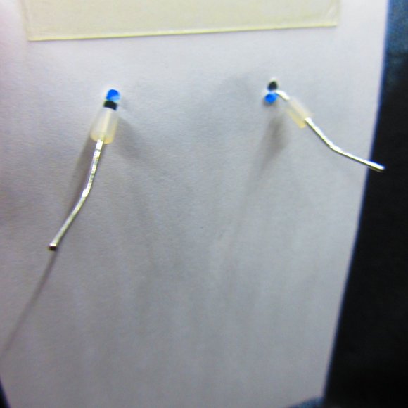 Santa Hats Christmas Festive Dangle Earrings - Picture 3 of 3